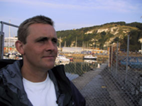 Karteek in Dover Marina a few years ago