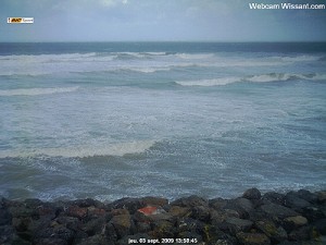 Gale force at Wissant bay, France, Sept. 3rd, 2009