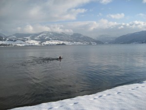 Short dip in the winter magic of Einsiedeln