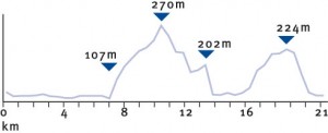 Heidelberg halfmarathon profile