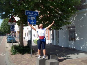 End of Vaals Netherlands - beginning of Germany!