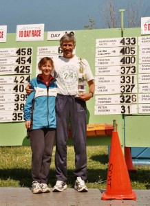 Urs Maurer at the 6 day race in New York, 2004