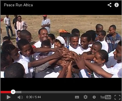 Impressions of Peace Run Africa